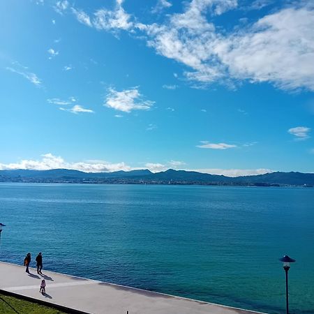 Pura Playa - Cangas Do Morrazo - Primera Linea De Playa - Rias Baixas - Galicia Bagian luar foto