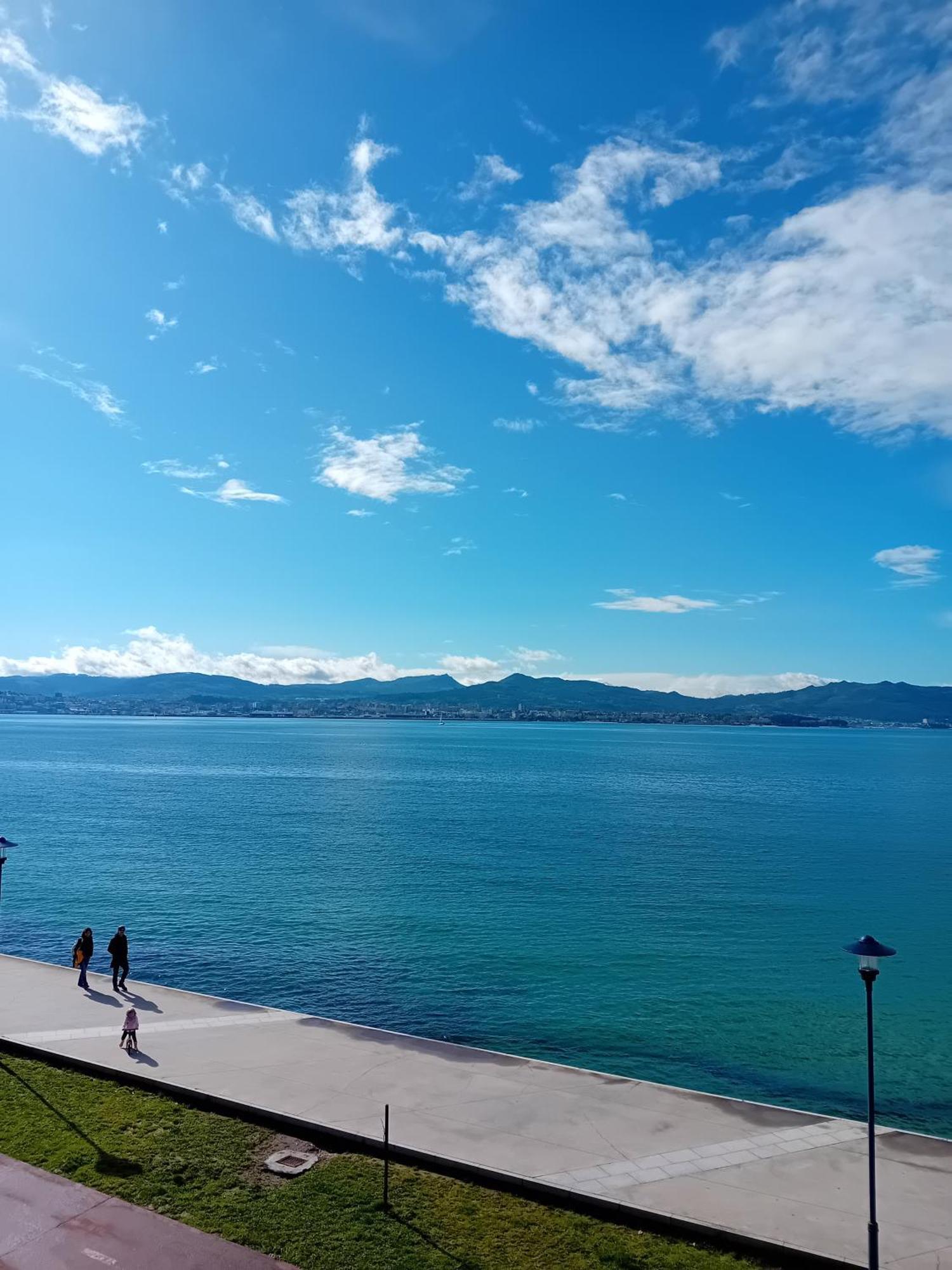 Pura Playa - Cangas Do Morrazo - Primera Linea De Playa - Rias Baixas - Galicia Bagian luar foto