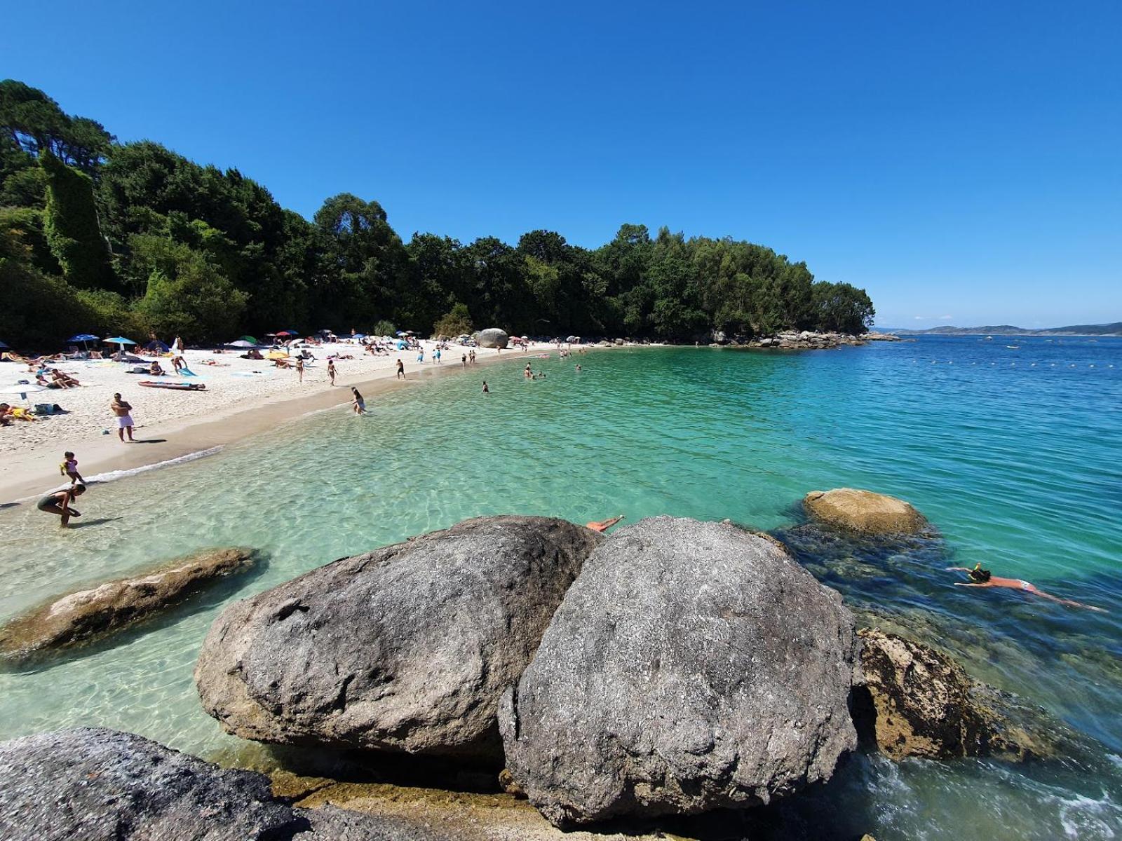Pura Playa - Cangas Do Morrazo - Primera Linea De Playa - Rias Baixas - Galicia Bagian luar foto
